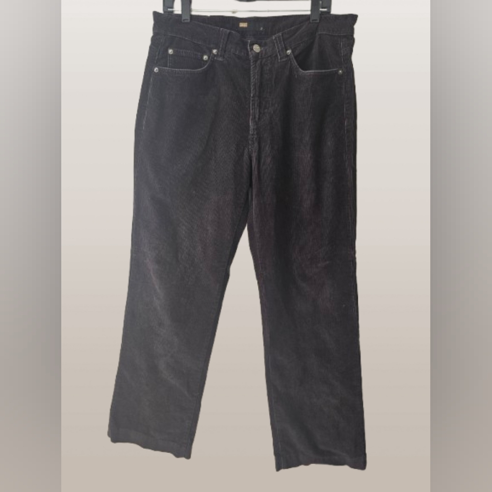 Men's Dark Brown (Almost Black) Corduroy Pants